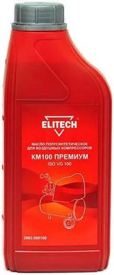 Характеристики Масло компрес. Elitech 2003.000100 1л. полусин. компреc ...