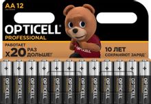 Изображение товара AA Батарейка OPTICELL Professional LR6,  12 шт.