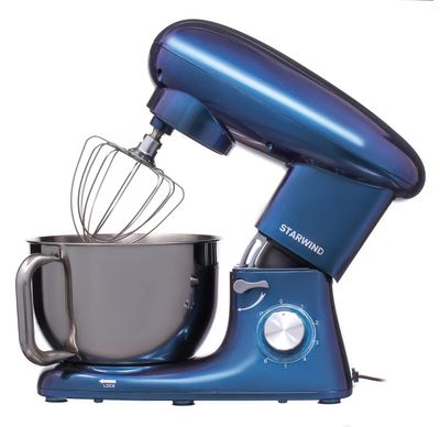 Миксер планетарный StarWind SPM7167, 1600Вт, фиолетовый – купить в