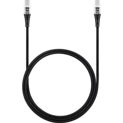 Кабель TTEC 2DK58S, USB Type-C (m) — USB Type-C (m), 1.2м, черный