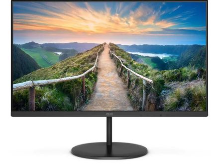 27" Монитор AOC Value Line U27V4EA, 3840x2160, IPS, 2хHDMI, 1хDP, черный