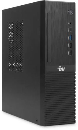 Компьютер iRU 310SC SFF Intel Core i3 12100,  DDR4 16ГБ, 512ГБ SSD, Intel UHD Graphics 730,  Windows 11 Pro,  черный [2139983]