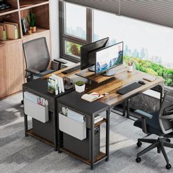 Стол компьютерный EUREKA ZX-SS140B-RWB, ЛДСП, темно-коричневый