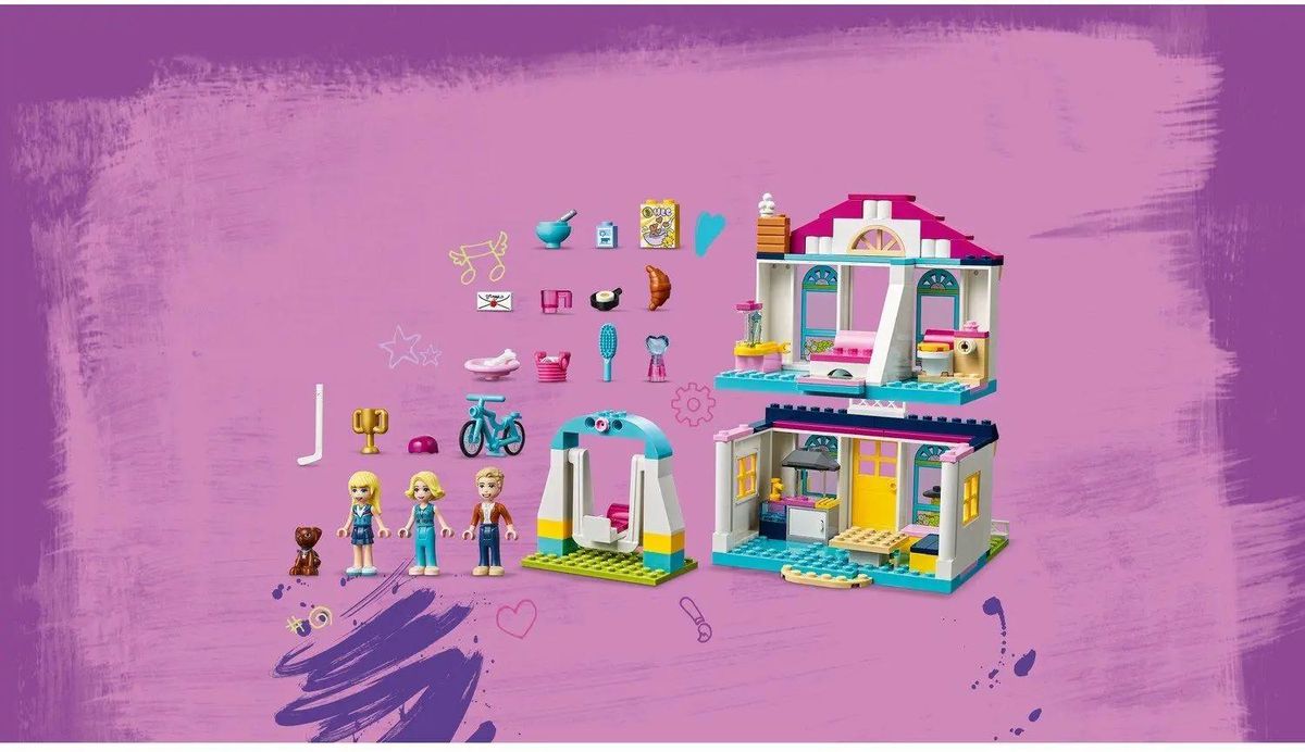 Характеристики Конструктор Lego Friends Дом Стефани [41398] (1583888)  смотреть в СИТИЛИНК