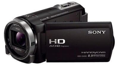 Видеокамера Sony HDR-CX400E, черный,  Flash [hdrcx400eb.cel]
