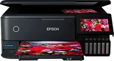 МФУ струйный Epson EcoTank L8160 цветная печать, A4, с СНПЧ цвет черный ...