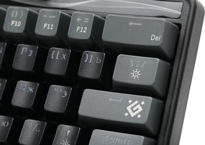 Клавиатура Defender Black Raven GK-417, USB, черный [45414] – купить в ...