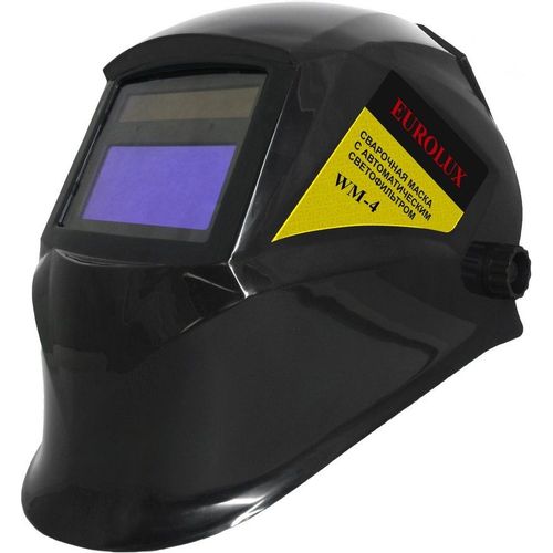Маска сварщика EUROLUX WM-4, хамелеон, 4/11 din, окно: 90x35мм [65/111]