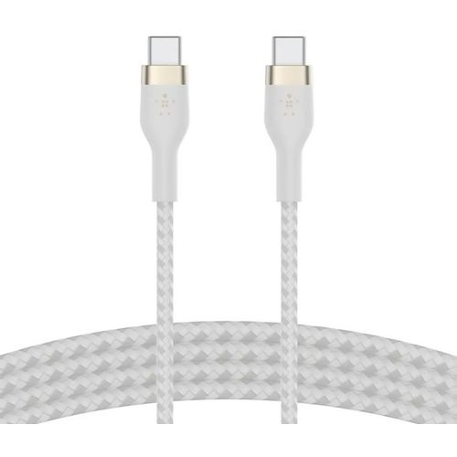 Кабель Belkin CAB011bt2MWH, USB Type-C (m) — USB Type-C (m), 2м, белый