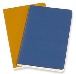 Блокнот Moleskine Volant, 80стр, в линейку, мягкая обложка, синий