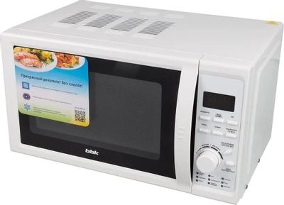 Обзор товара микроволновая печь BBK 20MWG-742T/W G, 700Вт, 20л, белый ...