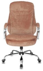 Кресло руководителя Бюрократ T-9950SL, ткань, до 150кг, светло-коричневый