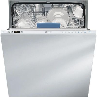 Встраиваемая посудомоечная машина Indesit DIFP 8B+96 Z,  полноразмерная, ширина 59.5см, полновстраиваемая, загрузка 14 комплектов