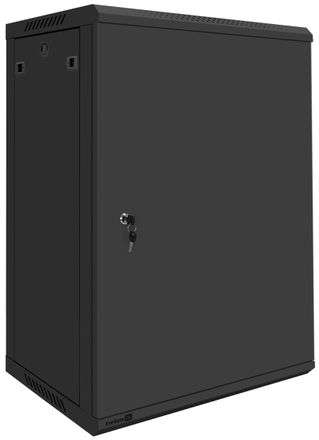 Шкаф коммутационный EXEGATE EC-WM-18U.450.M EX300260RUS настенный, металлическая передняя дверь, 18U, 600x901x450 мм