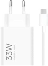 Изображение товара Сетевое зарядное устройство Xiaomi BHR9956EU с USB-A, 33Вт, 3A, белый