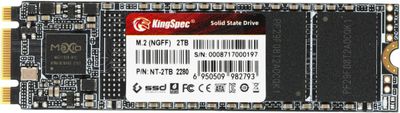 SSD накопитель KINGSPEC NT-2TB 2ТБ, M.2 2280, SATA III,  M.2