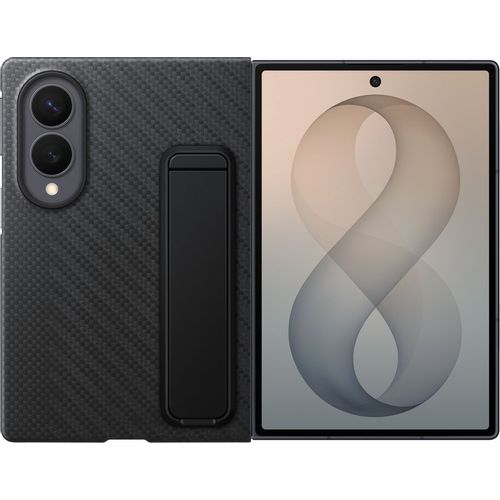 Клип-кейс Samsung Carbon Standing для Galaxy Z Fold8 со встроенной подставкой