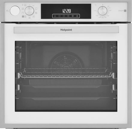 Духовой шкаф электрический HOTPOINT FE8 S832 JSH WH, 72л, дверца с 3 стеклами, белый