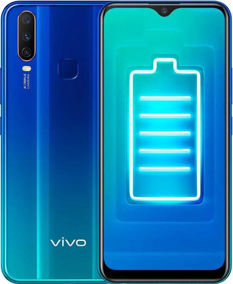 Смартфон vivo Y12 64Gb, голубой океан – купить в Ситилинк | 1171653