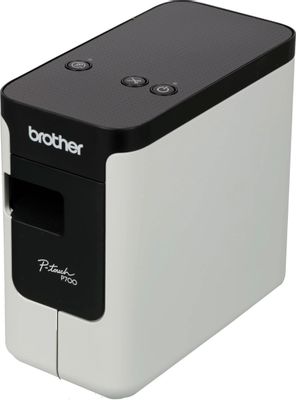 Термопринтер стационарный Brother P-touch PT-P700,  черный/белый [ptp700r1]
