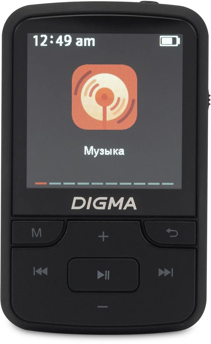 Характеристики MP3 плеер Digma Z5 BT flash 16ГБ черный (1932072) смотреть в  СИТИЛИНК