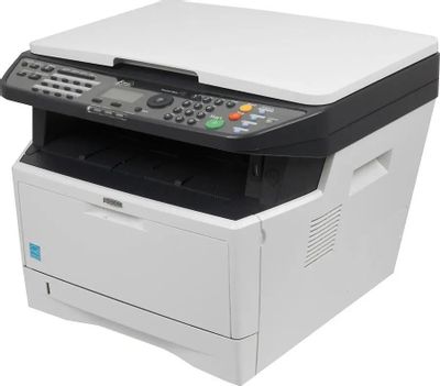 МФУ лазерный Kyocera FS-1030MFP черно-белая печать, A4, цвет белый ...