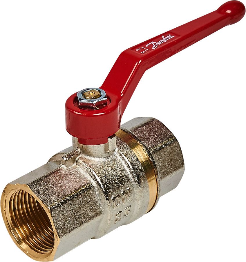 Характеристики Кран шаровый DANFOSS 065B8209, запорный, проходной ...