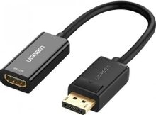 Изображение товара Кабель DisplayPort на HDMI 0.25м UGREEN MM137 с ферритовым фильтром