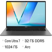 Изображение товара Ноутбук ASUS VivoBook S16 S3607CA-SH136 16 OLED 32ГБ 1ТБ Wi-Fi Bluetooth