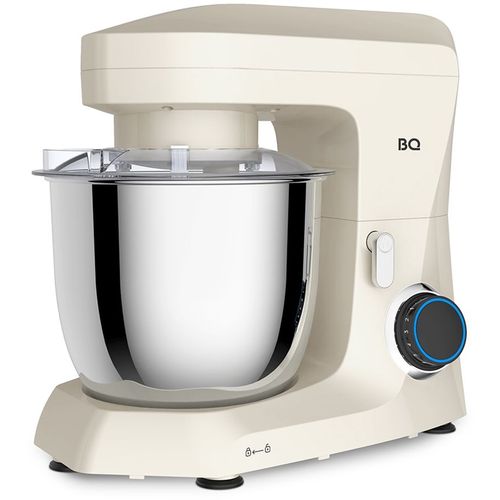 Миксер планетарный BQ MX342, 1600Вт, бежевый [86195983]