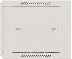 Шкаф коммутационный БАСТИОН SKAT TB-6W645GF-G 4410 настенный, стеклянная передняя дверь, 6U, 600x370x450 мм