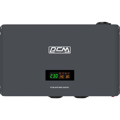 Стабилизатор напряжения POWERCOM WM-3000VA графитовый