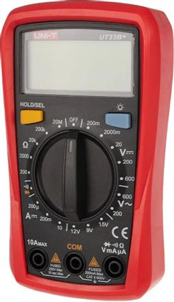 Мультиметр цифровой UNI-T UT33B+, ручной [13-0056]