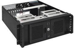 Корпус для сервера монтируемый в стойку EXEGATE Pro 4U480-15, 4U, 700 Вт, черный