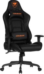 Изображение товара Кресло игровое COUGAR Fortress, экокожа, до 120кг, топ-ган, регулируемые 2D подлокотники, черный Изображение товара Кресло игровое COUGAR Fortress, экокожа, до 120кг, топ-ган, регулируемые 2D подлокотники, черный