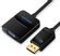 Изображение товара Адаптер видео VENTION HBFBB,  DisplayPort (m) -  VGA (f),  0.15м, GOLD,  черный