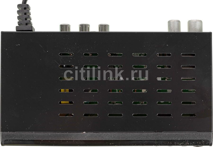 Ресивер DVB-T2 Telefunken TF-DVBT262, черный – купить в Ситилинк | 1450040