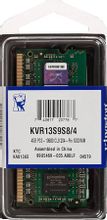 Оперативная память Kingston KVR13S9S8/4 DDR3 - 1x 4ГБ 1333МГц, для ...