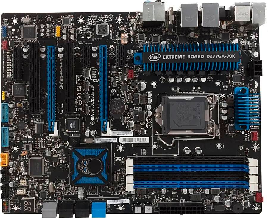 Ответы на вопросы о товаре материнская плата Intel DZ77GA-70K, LGA
