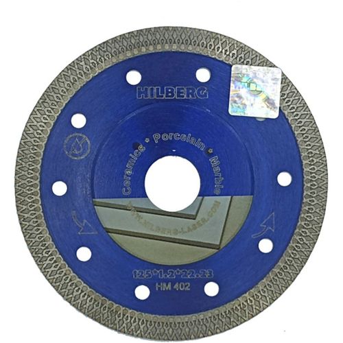 Отрезной диск HILBERG по керамике, 125мм, 1.2мм, 22.23мм [hm402]
