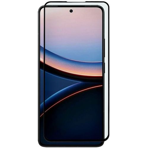 Защитное стекло для экрана ZIBELINO для Xiaomi Poco F7 Ultra 5G антиблик, 5D, 1 шт, черный [ztg-5d-xmi-f7-ul-blk]