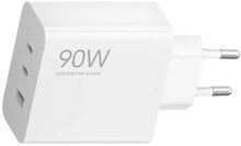 Изображение товара Сетевое зарядное устройство Xiaomi BHR087MEU 90 Вт 3 порта USB-C/USB-A