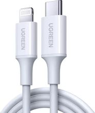 Изображение товара Кабель UGREEN US171 Lightning USB 1м MFI белый для Apple