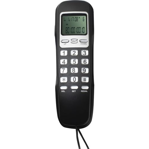 Проводной телефон Ritmix RT-010, черный