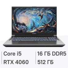 Изображение товара Игровой ноутбук COLORFUL Evol X15 AT 23 15.6 IPS i5 RTX 4060 16ГБ SSD