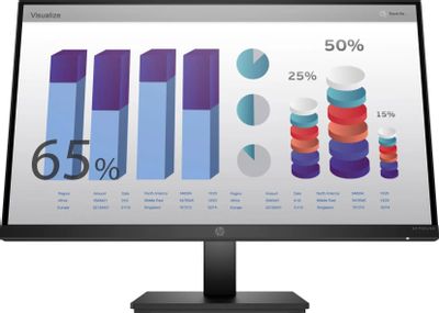 Монитор HP P24q G4 23.8", черный [8mb10aa]