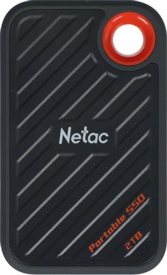 2ТБ Внешний диск SSD NETAC ZX20 NT01ZX20-002T-32BL, USB-C, запись
