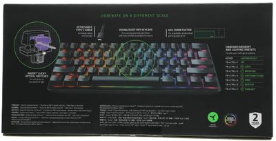 Клавиатура Razer Huntsman Mini, USB, черный + черный [rz03-03391500-r3r1] –  купить в Ситилинк