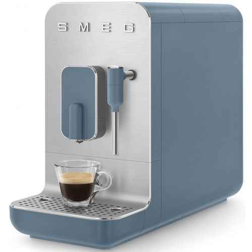 Кофемашина автоматическая SMEG Collezione BCC12SBMEU, 19Бар, с ручным капучинатором, синий