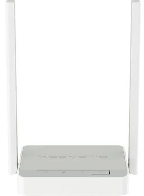 Wi-Fi роутер KEENETIC Start, Wi-Fi 4, N300, 2.4ГГц, 3 LAN, белый [kn ...
